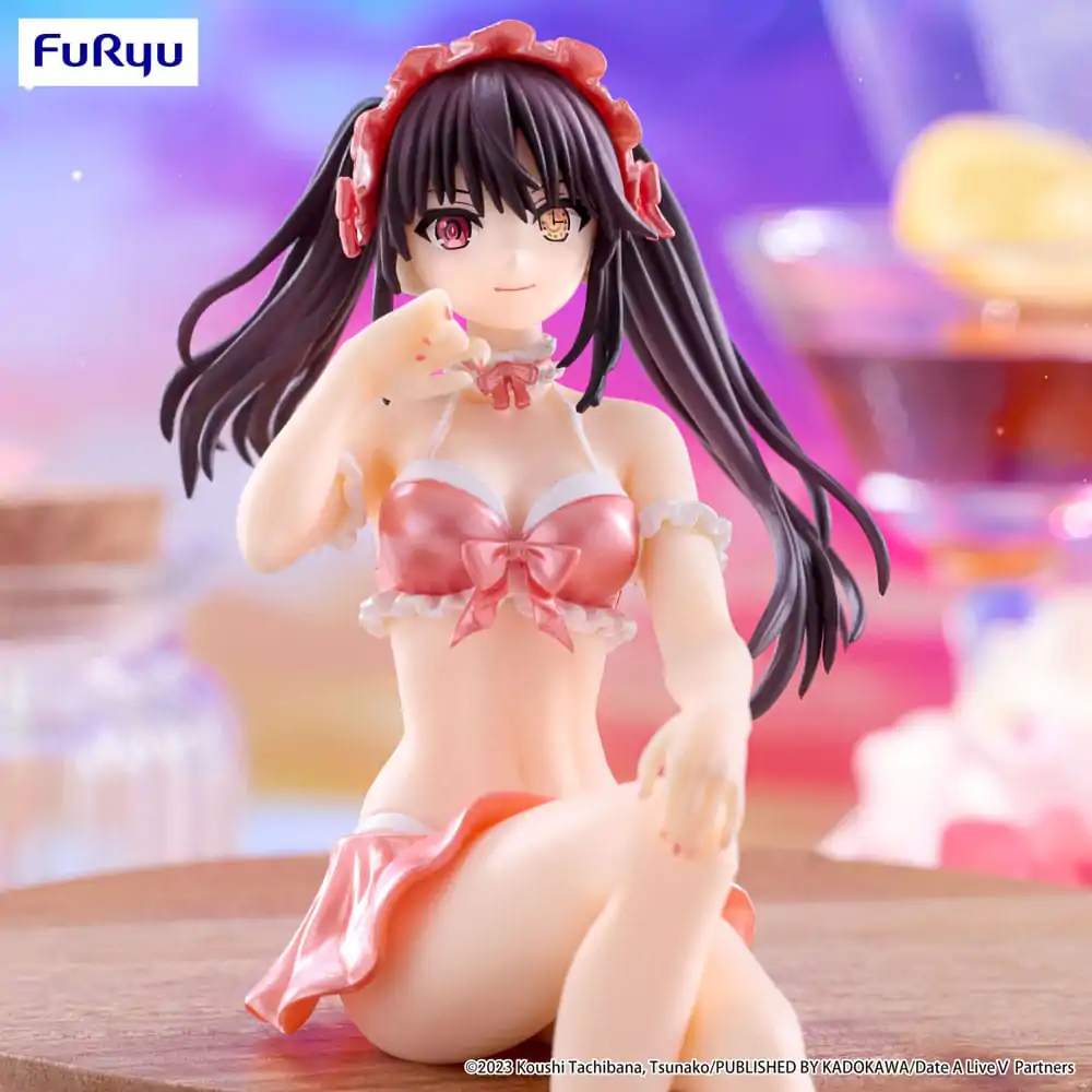 Date A Live V Noodle Stopper Figurka PCW Kurumi Tokisaki w Kostiumie Kąpielowym Pastel Red Color Ver. 15 cm zdjęcie produktu