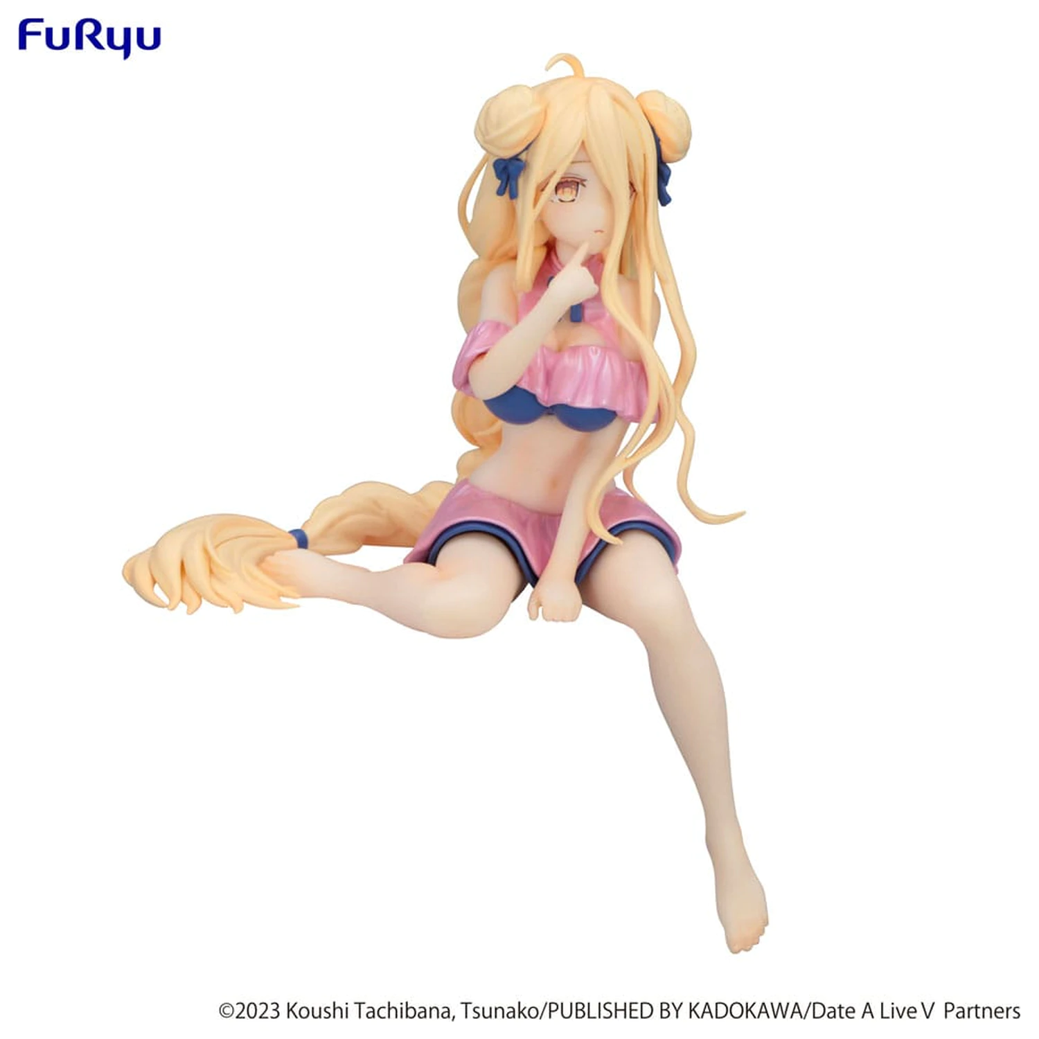 Date A Live V Noodle Stopper PVC Statuetka Mukuro Hoshimiya Swimsuit Pastel Pink Color Ver. 13 cm zdjęcie produktu