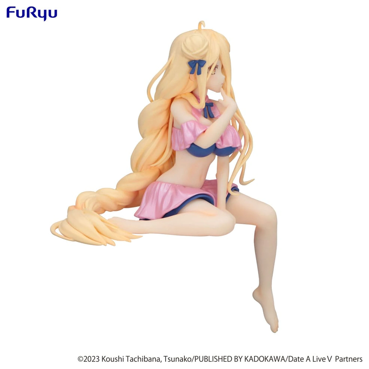 Date A Live V Noodle Stopper PVC Statuetka Mukuro Hoshimiya Swimsuit Pastel Pink Color Ver. 13 cm zdjęcie produktu