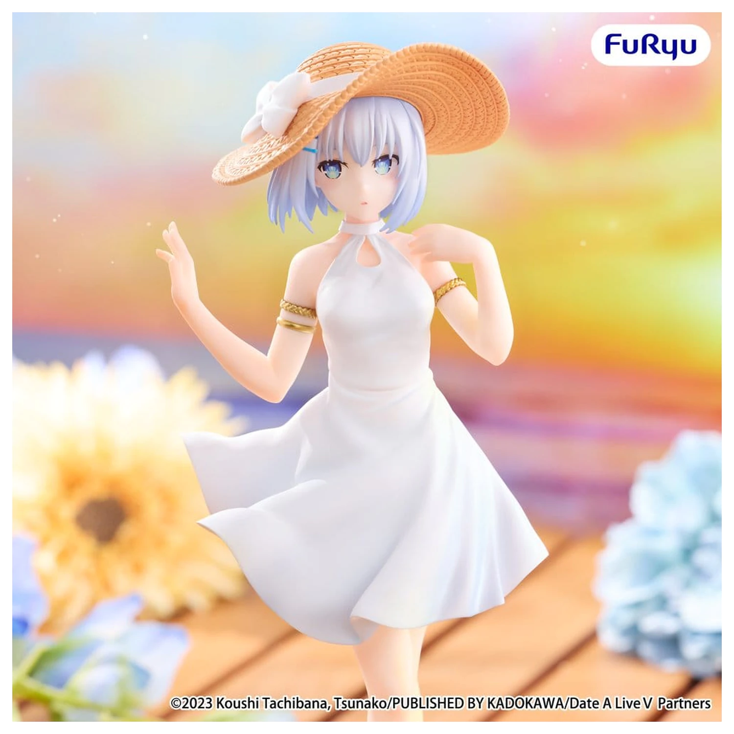 Date A Live V PVC Figurka Origami Tobiichi Summer Dress 20 cm zdjęcie produktu