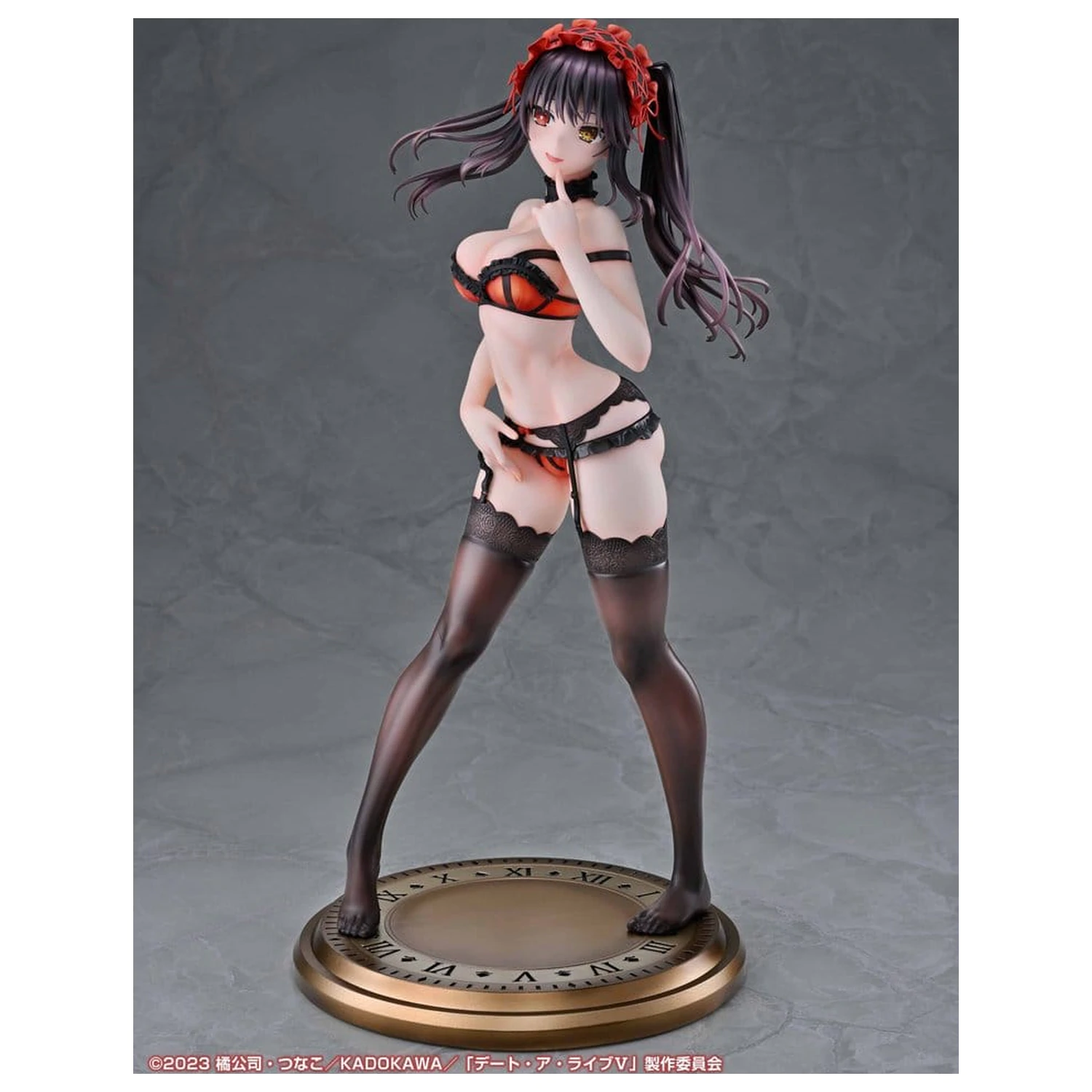 Date A Live V Re:Dress Figurka z PVC 1/4 Kurumi Tokisaki Dress shirt Ver. 40 cm zdjęcie produktu