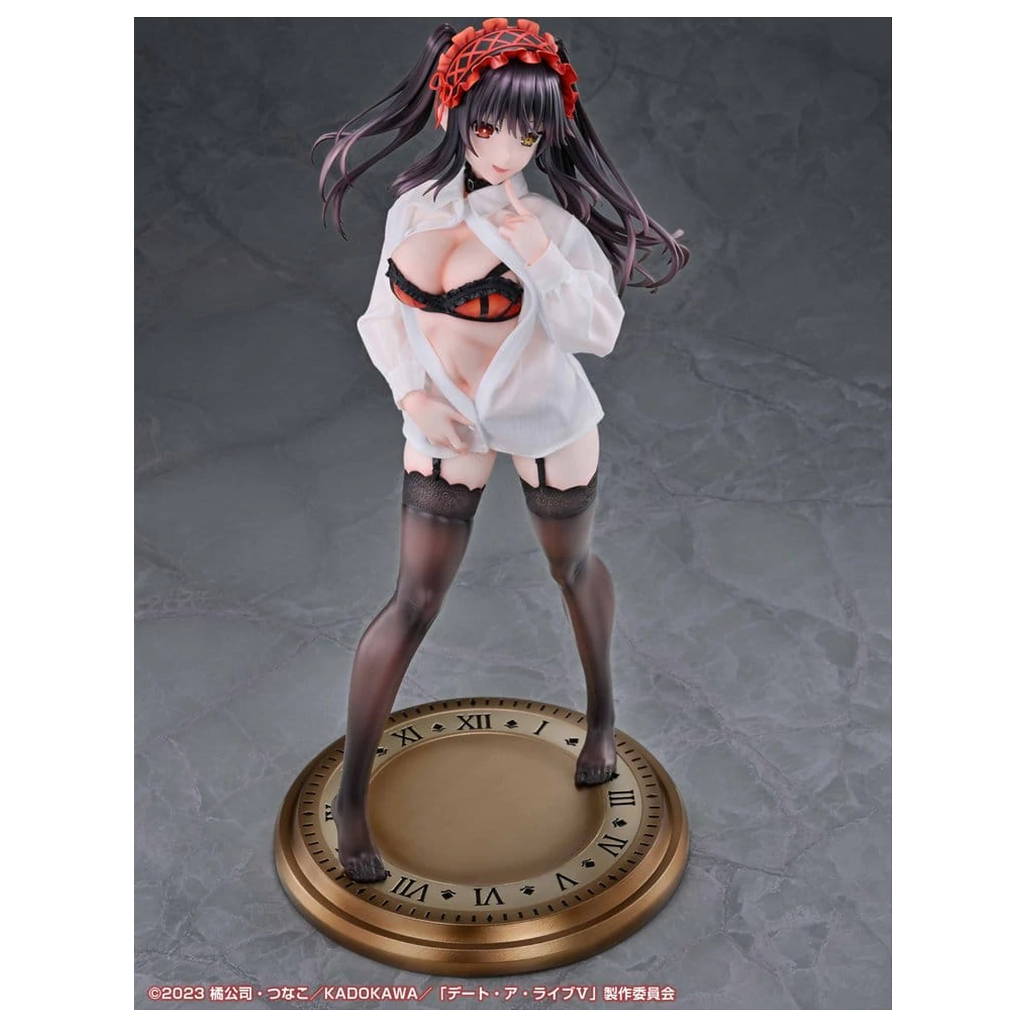 Date A Live V Re:Dress Figurka z PVC 1/4 Kurumi Tokisaki Dress shirt Ver. 40 cm zdjęcie produktu