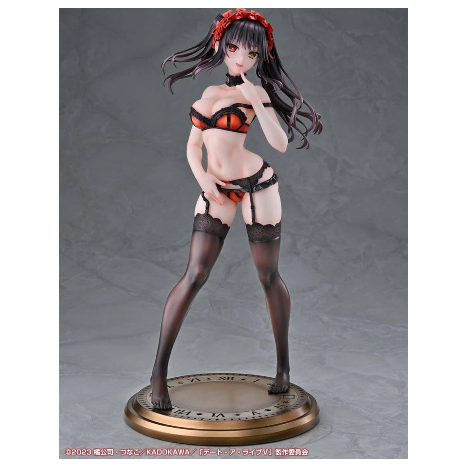Date A Live V Re:Dress Figurka z PVC 1/4 Kurumi Tokisaki Dress shirt Ver. 40 cm zdjęcie produktu