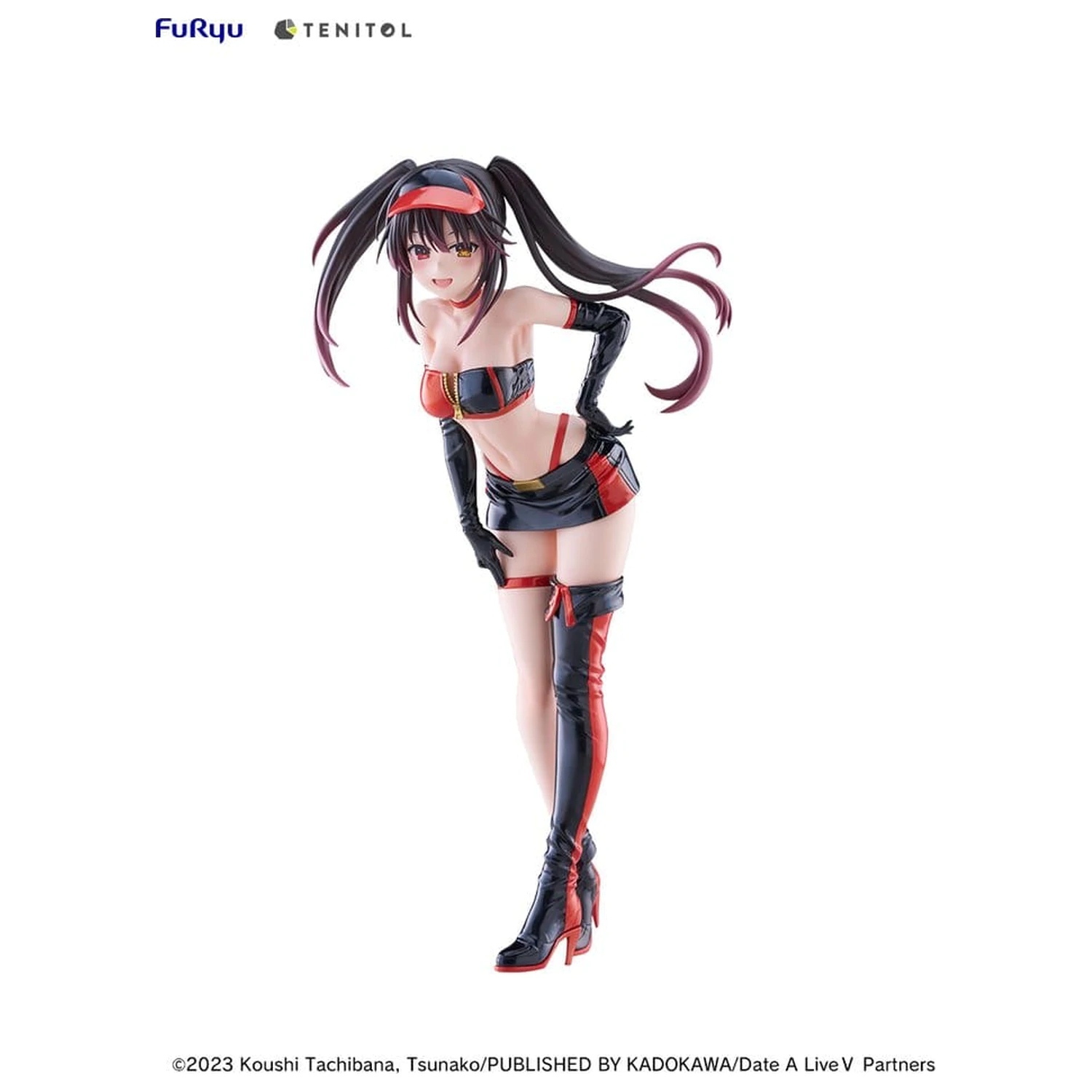 Date A Live V Tenitol Wysoka Figurka PVC Kurumi Tokisaki Race Queen Ver. 29 cm zdjęcie produktu