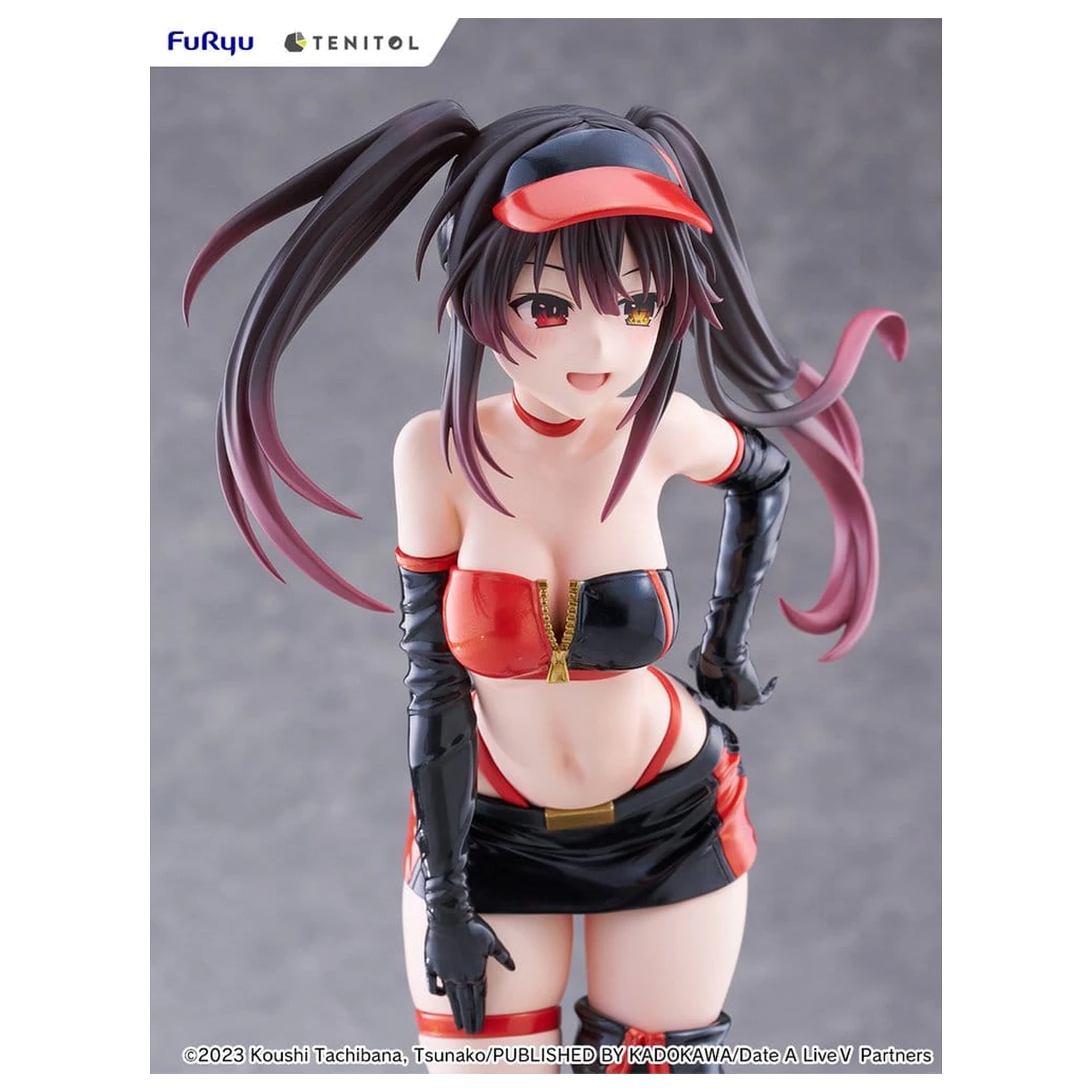 Date A Live V Tenitol Wysoka Figurka PVC Kurumi Tokisaki Race Queen Ver. 29 cm zdjęcie produktu