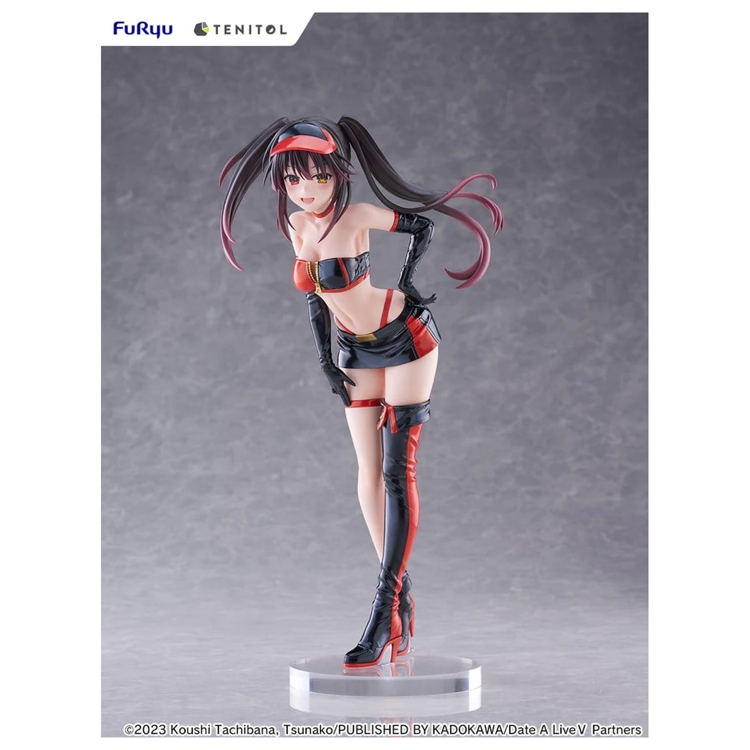 Date A Live V Tenitol Wysoka Figurka PVC Kurumi Tokisaki Race Queen Ver. 29 cm zdjęcie produktu
