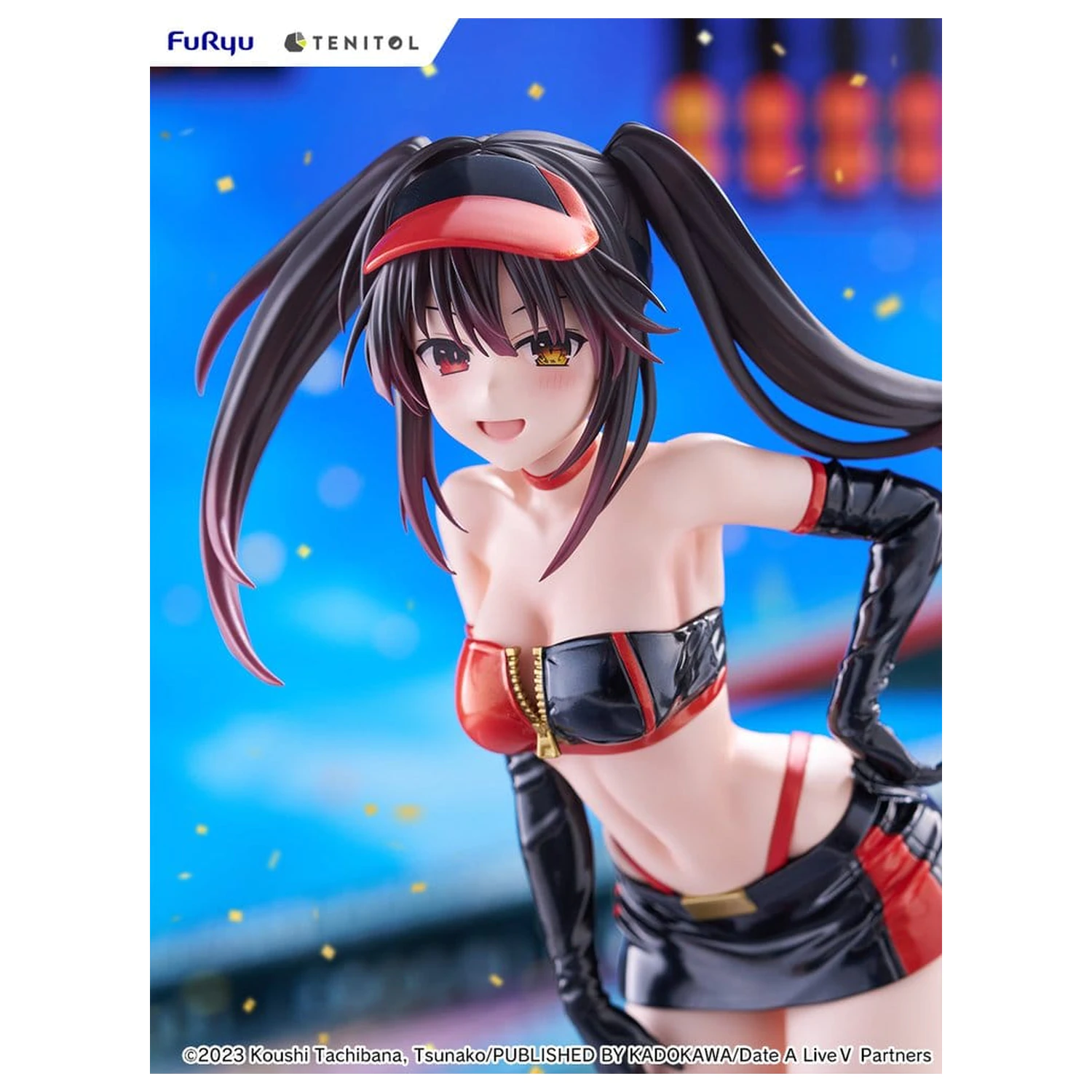 Date A Live V Tenitol Wysoka Figurka PVC Kurumi Tokisaki Race Queen Ver. 29 cm zdjęcie produktu