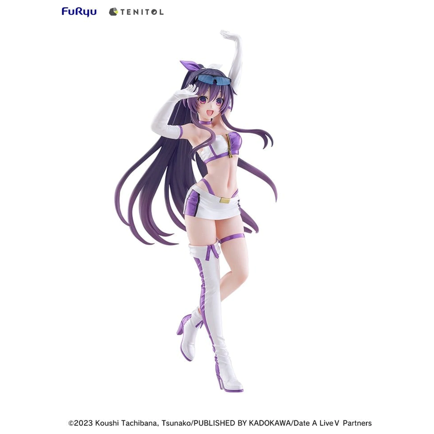 Date A Live V Tenitol Tall PVC Figure Tohka Yatogami Race Queen Ver. 30 cm zdjęcie produktu