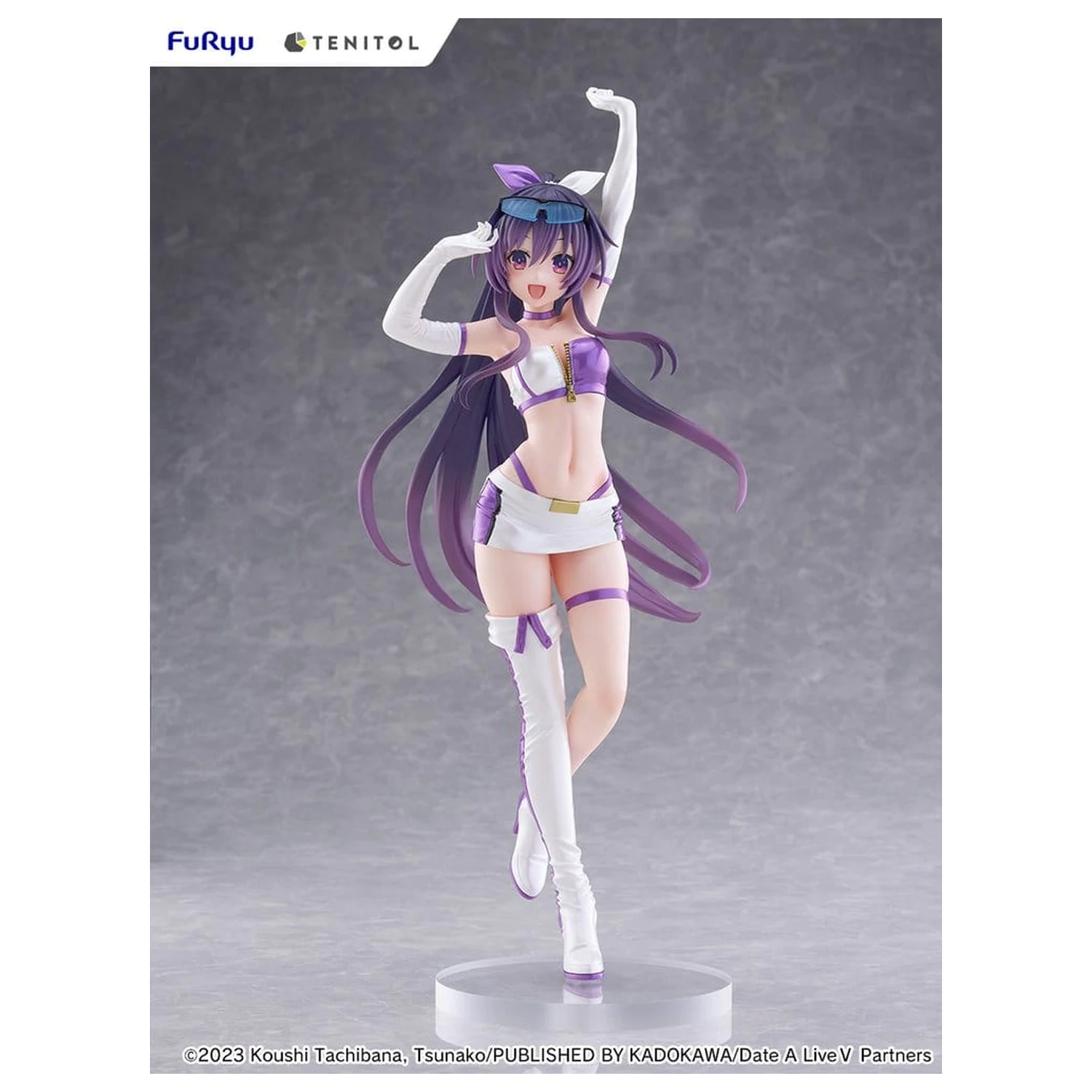 Date A Live V Tenitol Tall PVC Figure Tohka Yatogami Race Queen Ver. 30 cm zdjęcie produktu