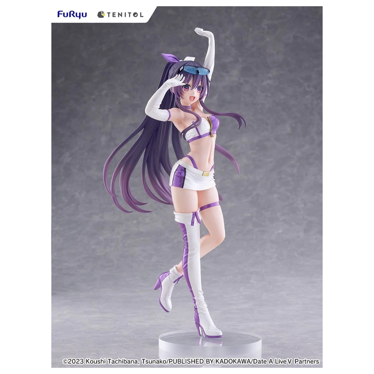 Date A Live V Tenitol Tall PVC Figure Tohka Yatogami Race Queen Ver. 30 cm zdjęcie produktu