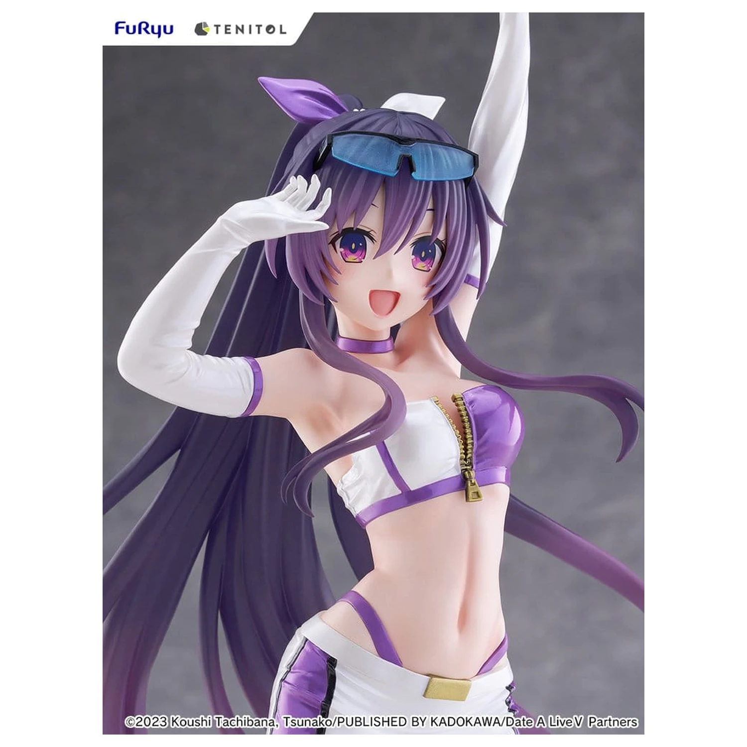 Date A Live V Tenitol Tall PVC Figure Tohka Yatogami Race Queen Ver. 30 cm zdjęcie produktu