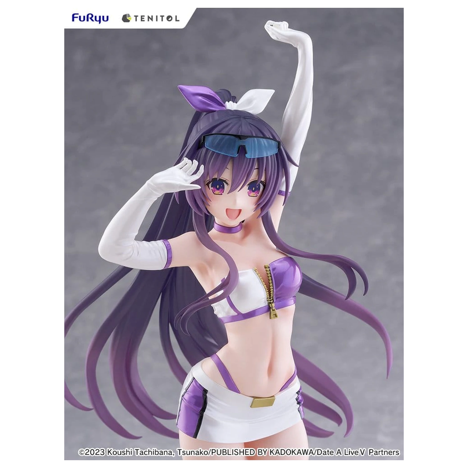 Date A Live V Tenitol Tall PVC Figure Tohka Yatogami Race Queen Ver. 30 cm zdjęcie produktu
