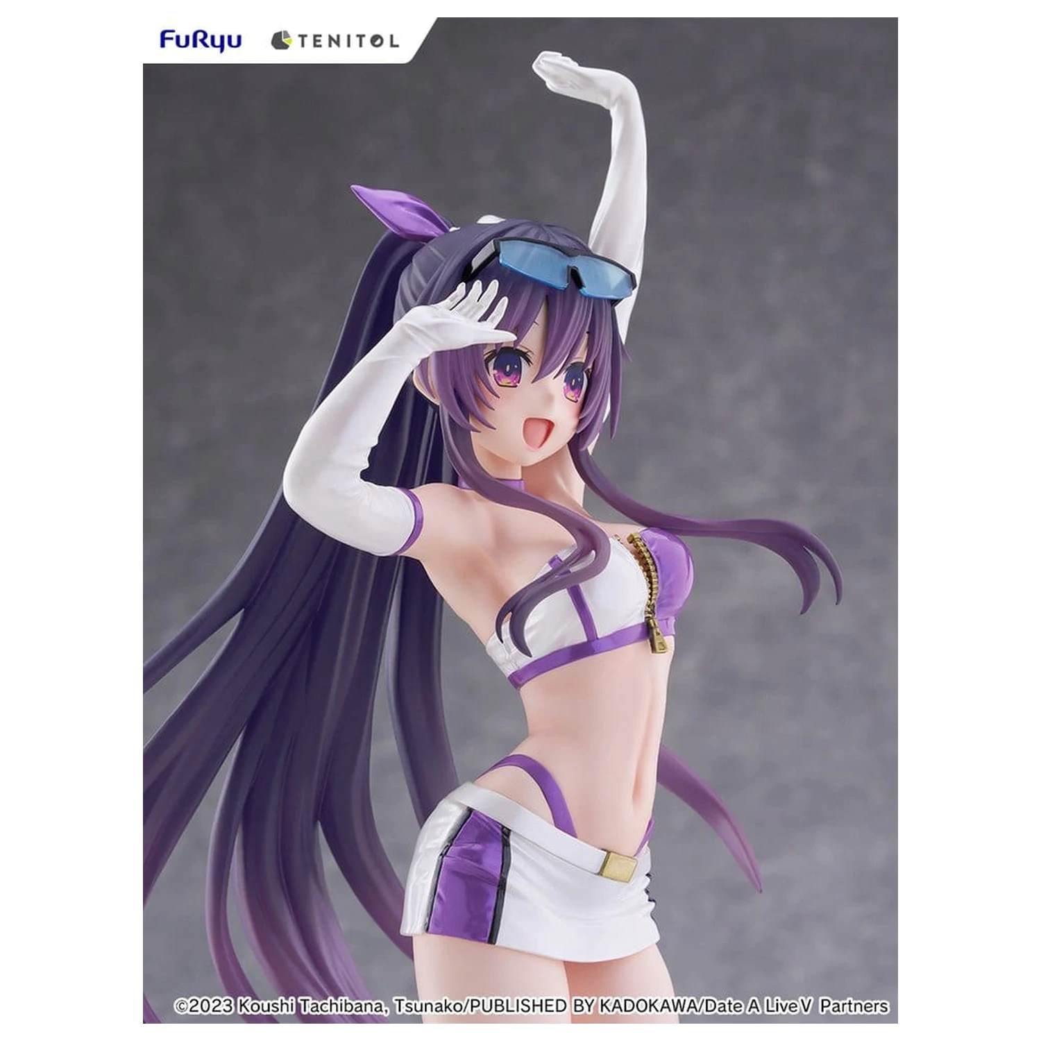 Date A Live V Tenitol Tall PVC Figure Tohka Yatogami Race Queen Ver. 30 cm zdjęcie produktu