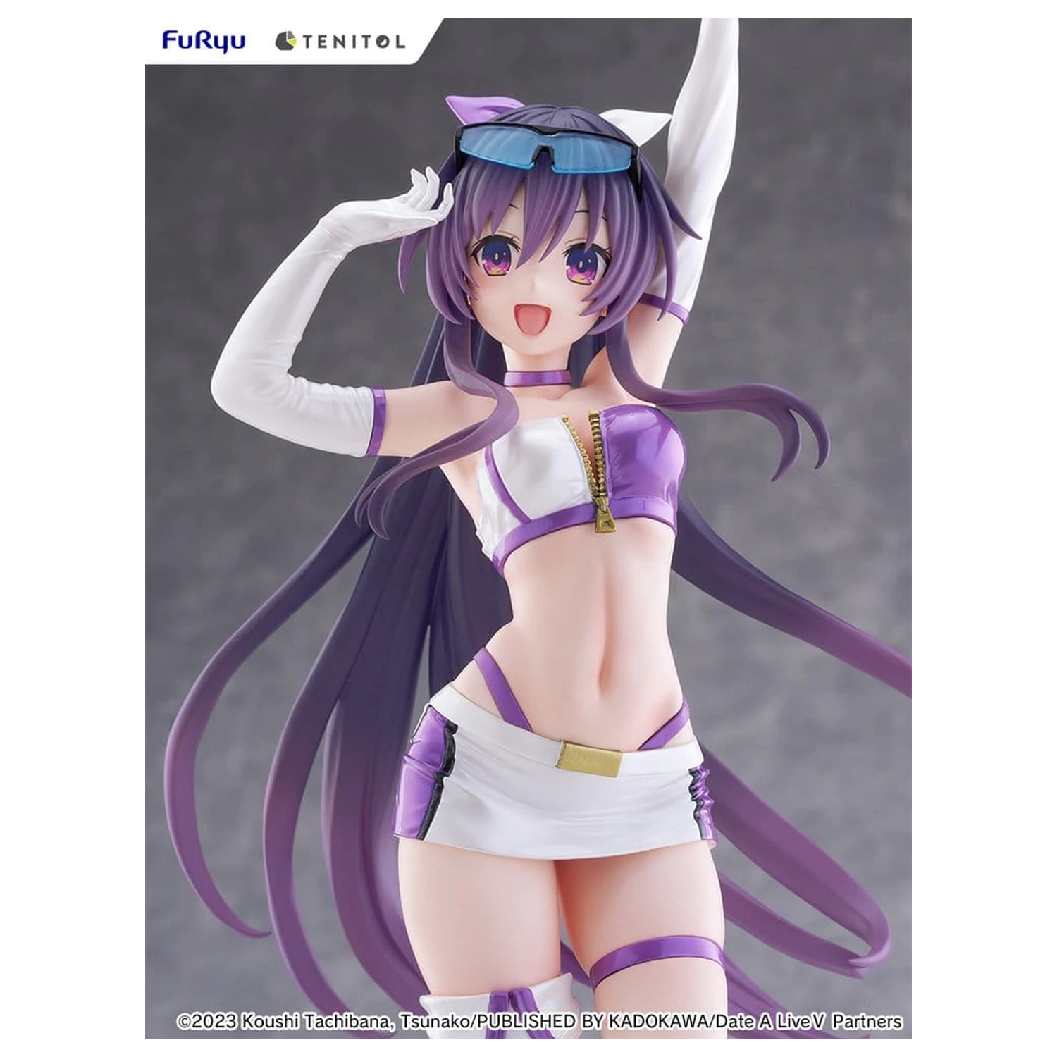 Date A Live V Tenitol Tall PVC Figure Tohka Yatogami Race Queen Ver. 30 cm zdjęcie produktu
