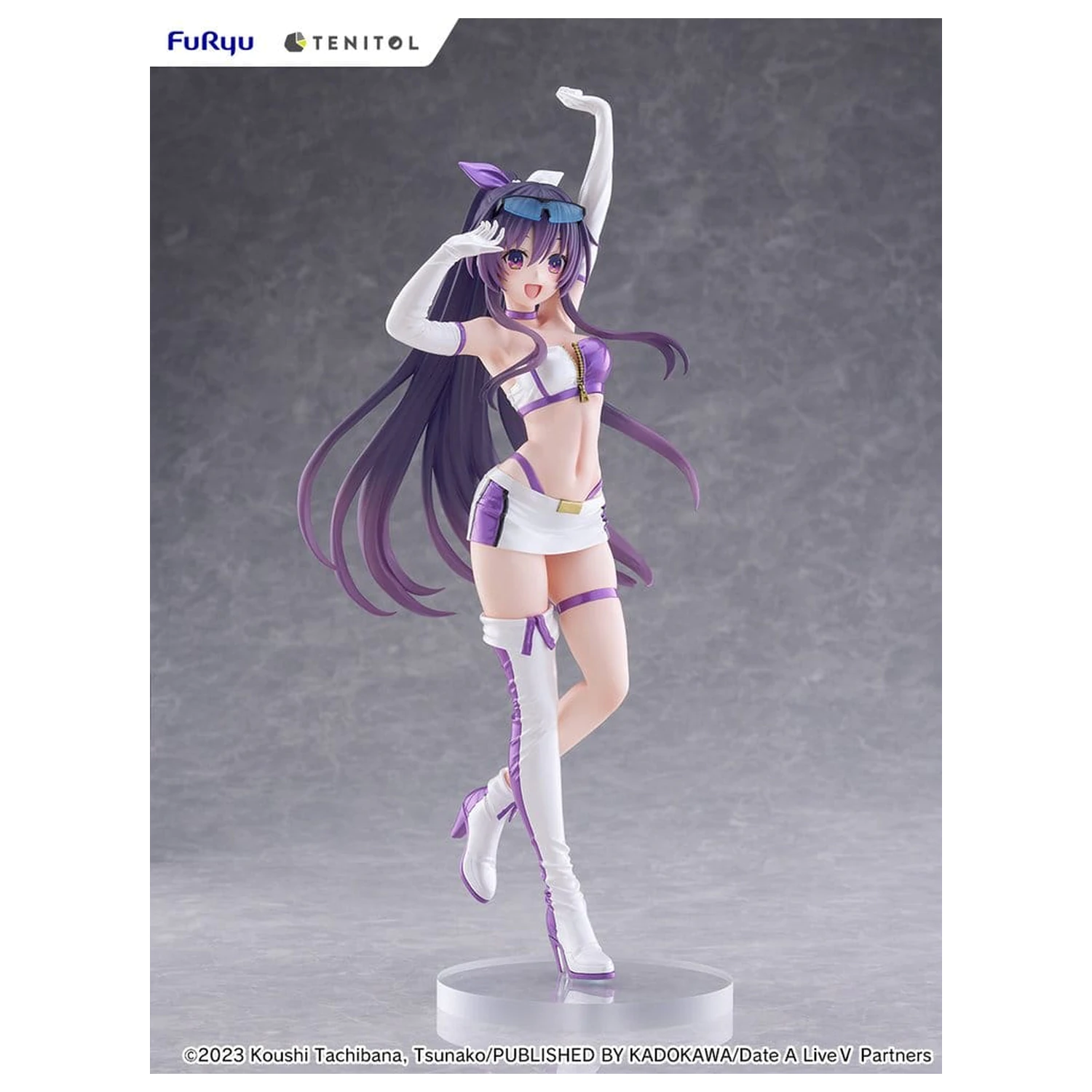 Date A Live V Tenitol Tall PVC Figure Tohka Yatogami Race Queen Ver. 30 cm zdjęcie produktu