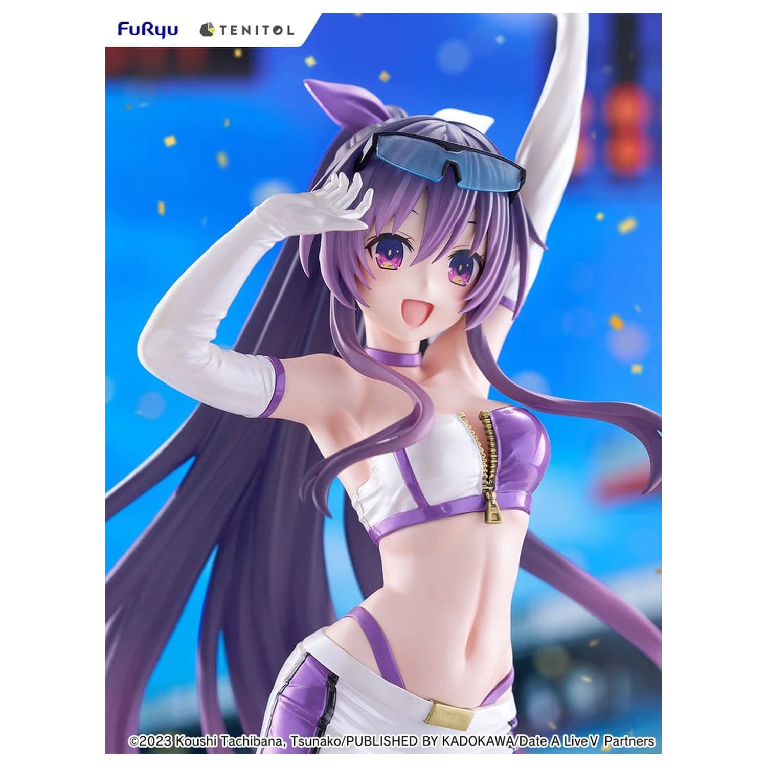 Date A Live V Tenitol Tall PVC Figure Tohka Yatogami Race Queen Ver. 30 cm zdjęcie produktu