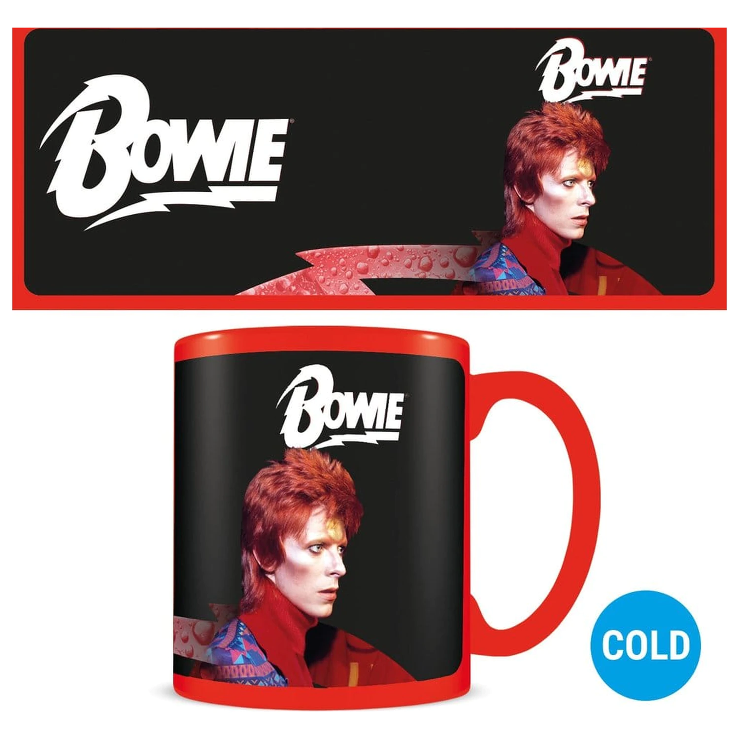 David Bowie kubek zmieniający kolor Bolt zdjęcie produktu