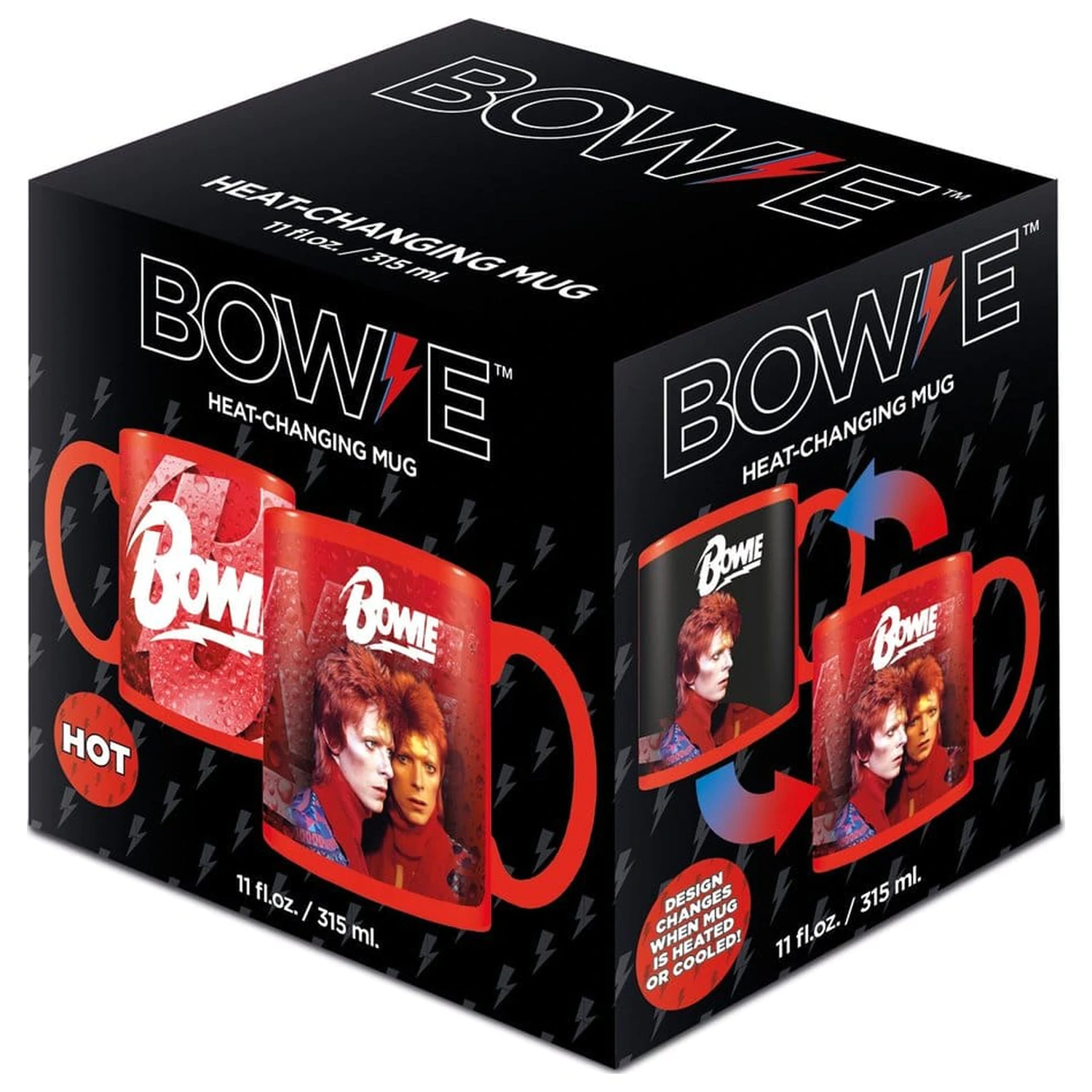 David Bowie kubek zmieniający kolor Bolt zdjęcie produktu