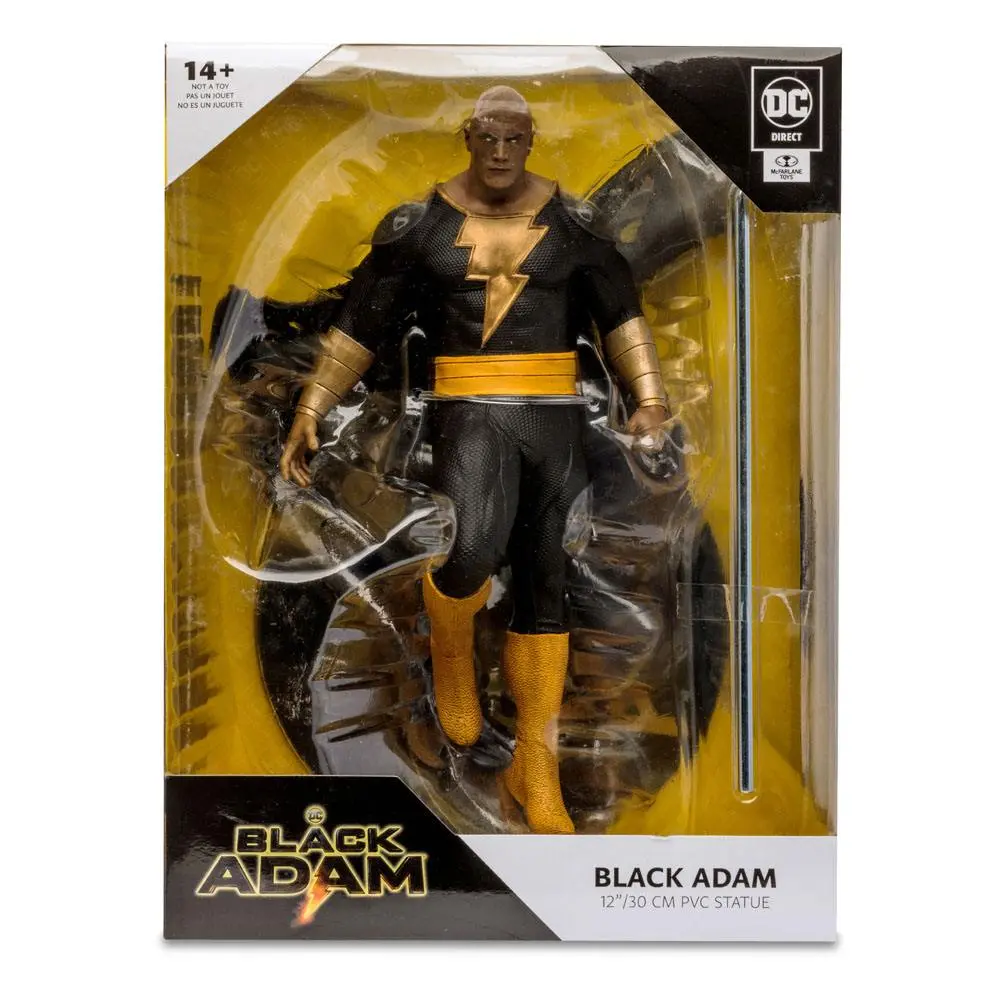 Figurka PVC Black Adam z filmu DC Black Adam w pozie autorstwa Jima Lee 30 cm zdjęcie produktu