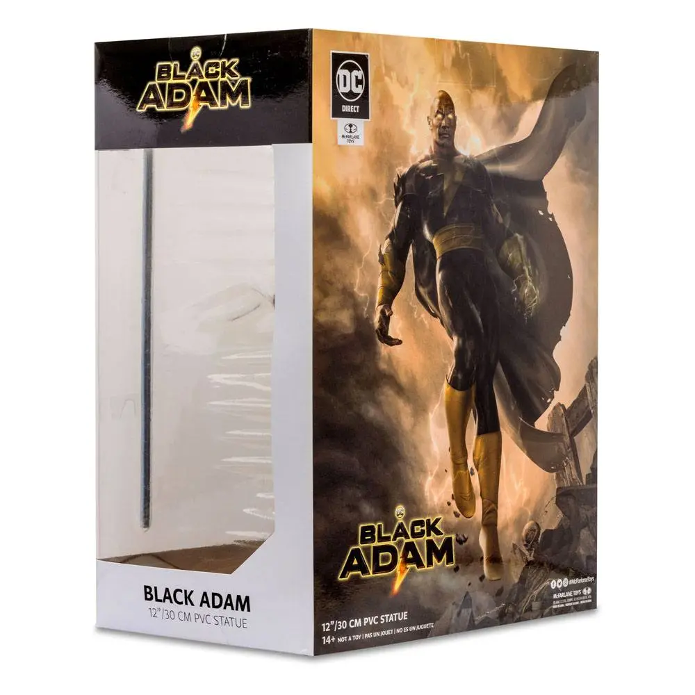 Figurka PVC Black Adam z filmu DC Black Adam w pozie autorstwa Jima Lee 30 cm zdjęcie produktu