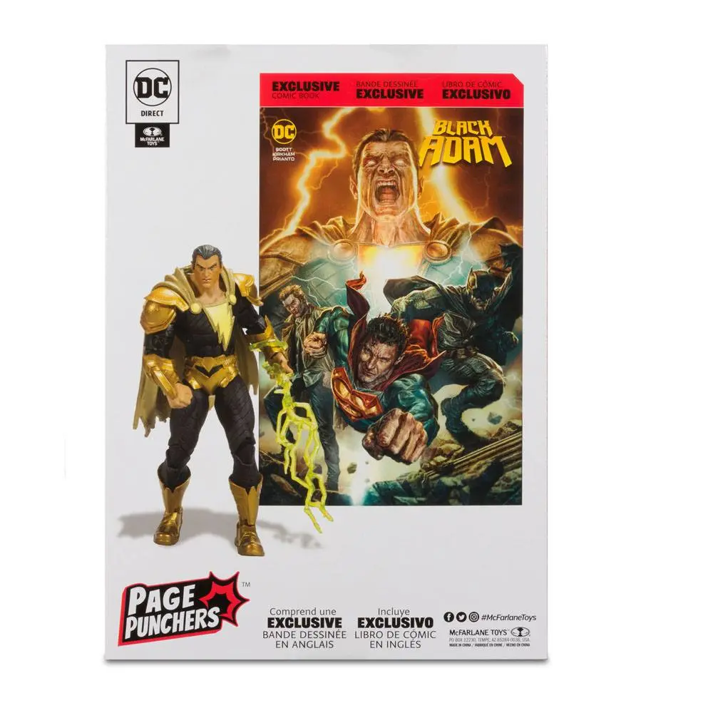 DC Black Adam Page Punchers Figurka Akcji Black Adam 18 cm zdjęcie produktu