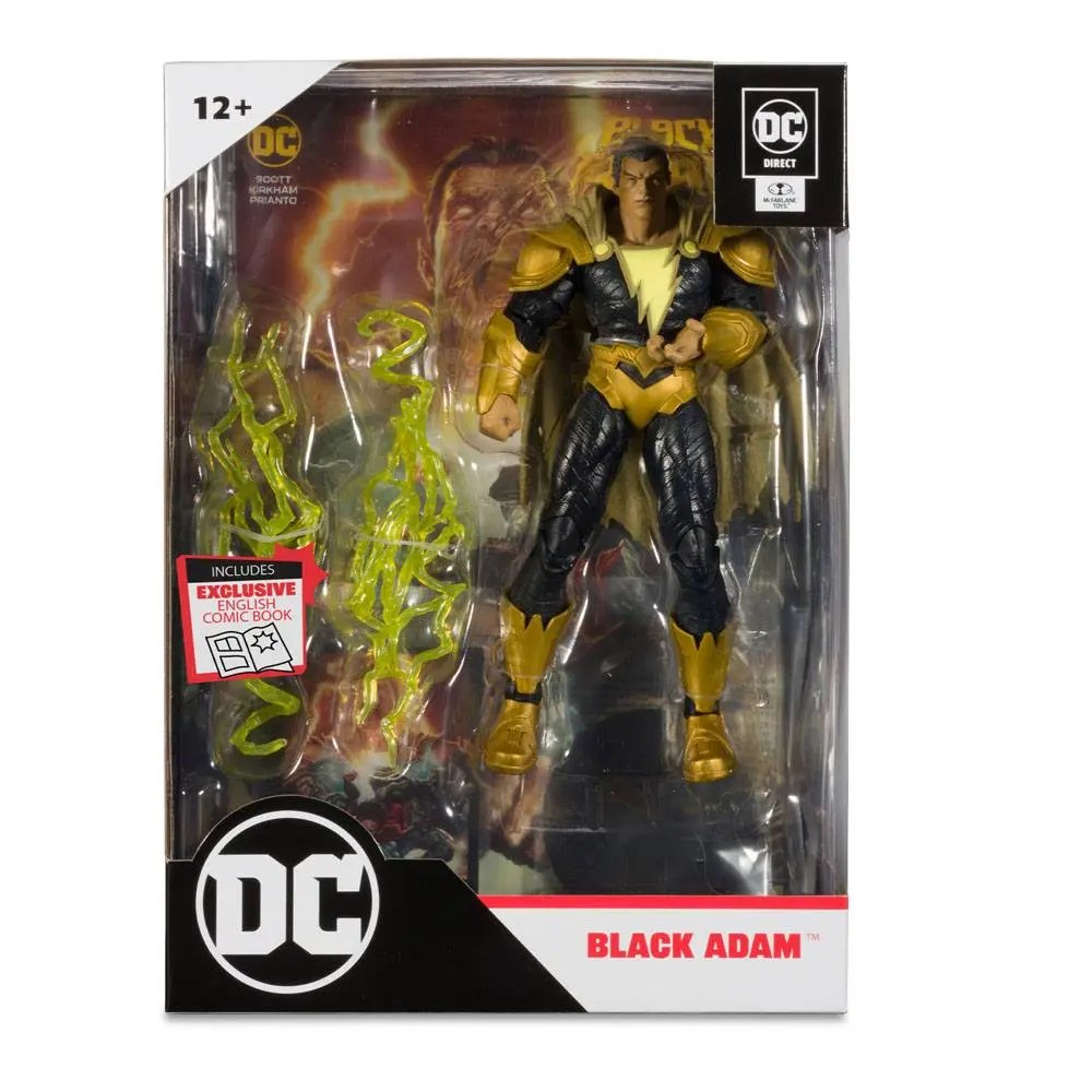 DC Black Adam Page Punchers Figurka Akcji Black Adam 18 cm zdjęcie produktu