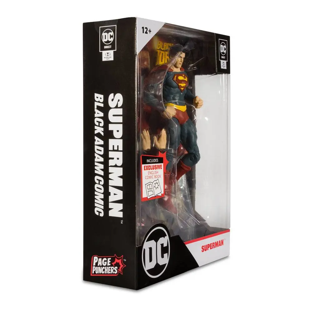 DC Black Adam Page Punchers Figurka Akcji Superman 18 cm zdjęcie produktu