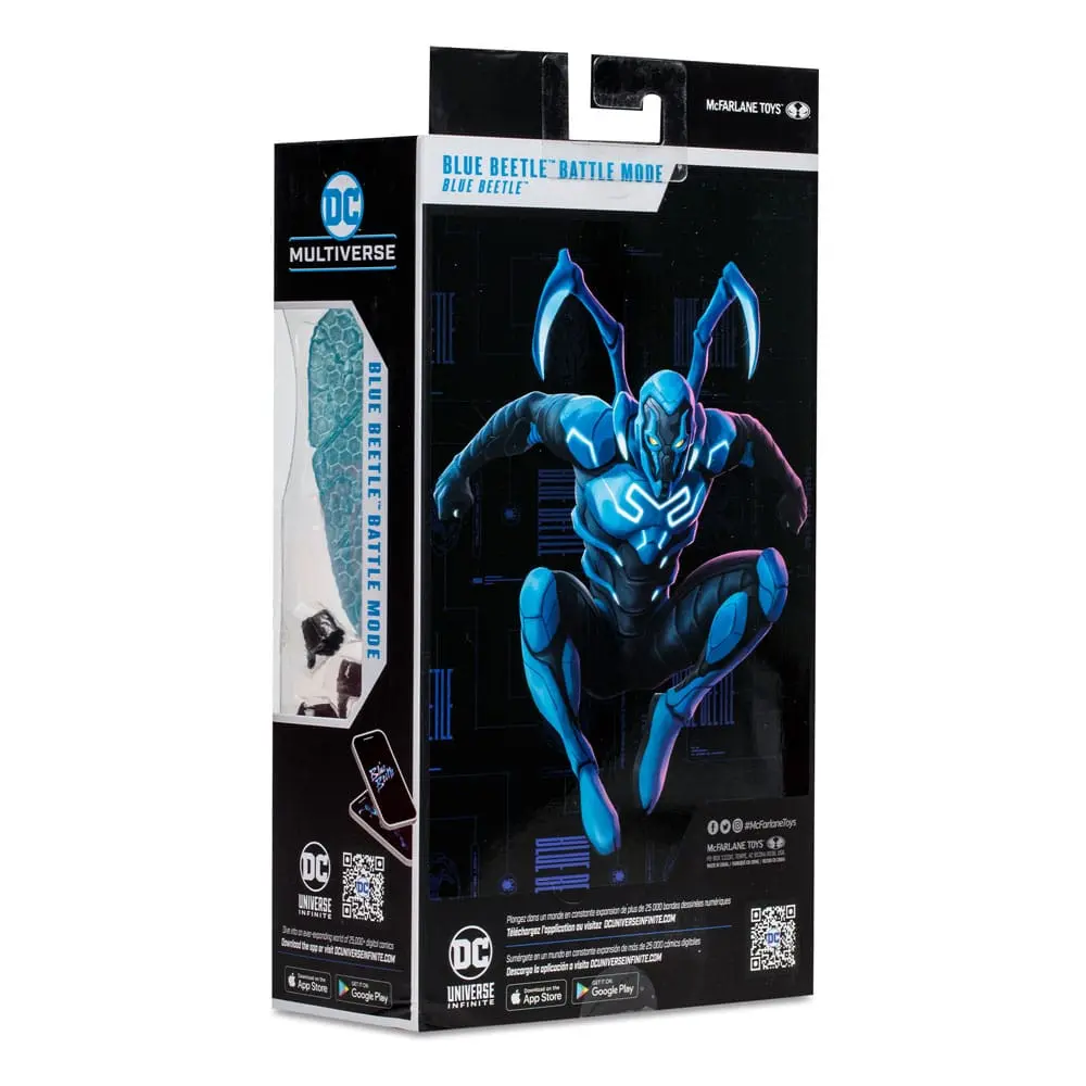 DC Blue Beetle Figurka akcji Blue Beetle (Tryb Bitewny) 18 cm zdjęcie produktu