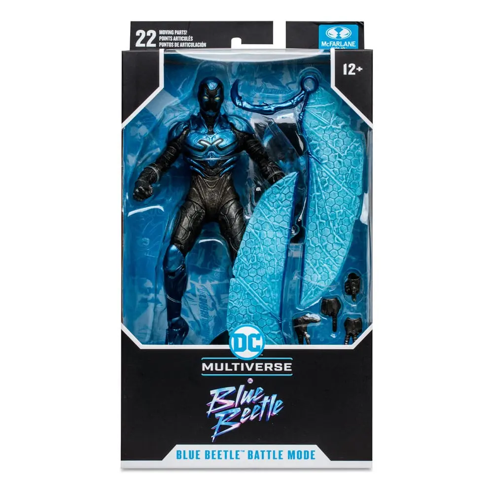DC Blue Beetle Figurka akcji Blue Beetle (Tryb Bitewny) 18 cm zdjęcie produktu