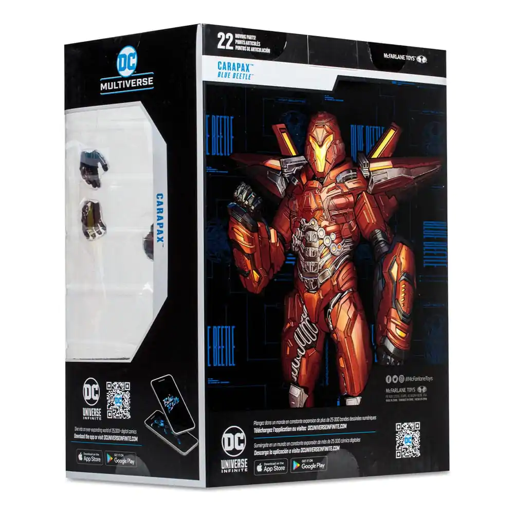 DC Blue Beetle Movie Figurka Akcji Megafig Carapax 30 cm zdjęcie produktu