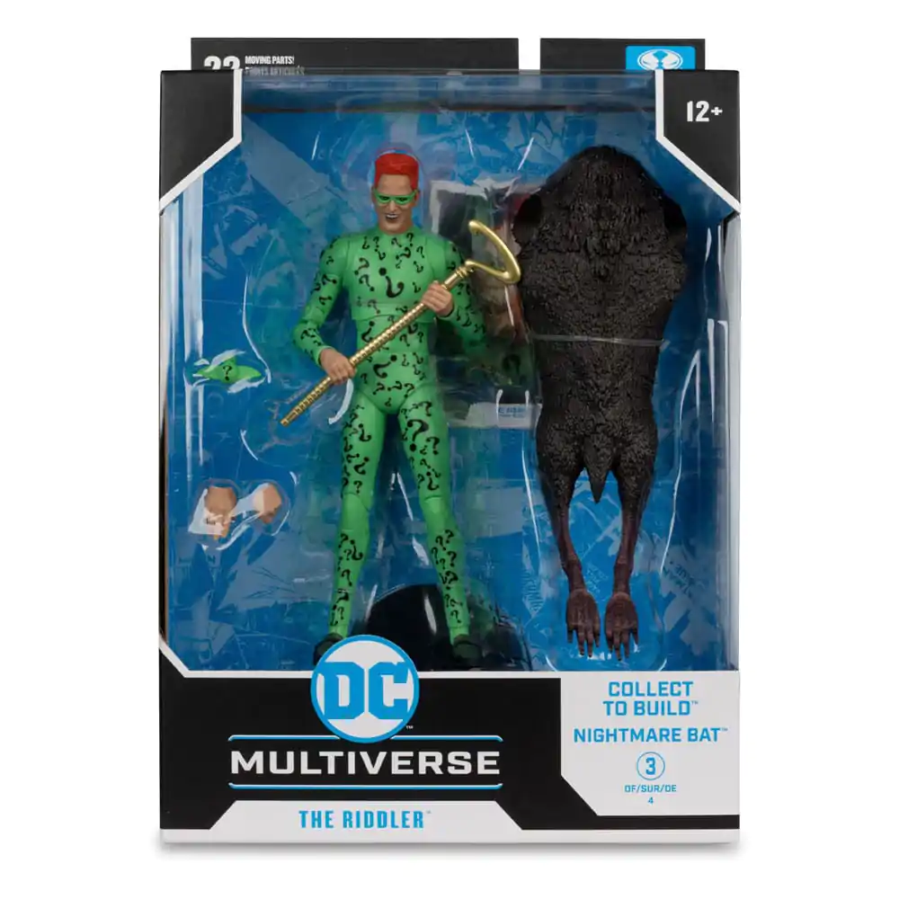 DC Build A Megafig figurka The Riddler (Gold Label) z Batman Forever 18 cm zdjęcie produktu