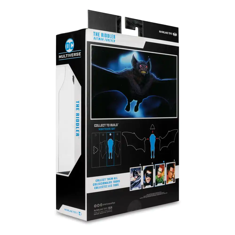 DC Build A Megafig figurka The Riddler (Gold Label) z Batman Forever 18 cm zdjęcie produktu