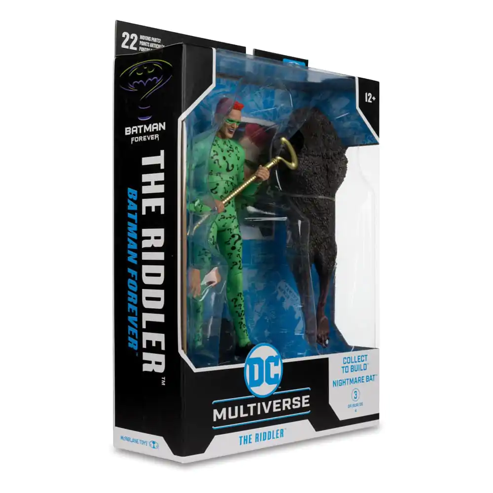 DC Build A Megafig figurka The Riddler (Gold Label) z Batman Forever 18 cm zdjęcie produktu