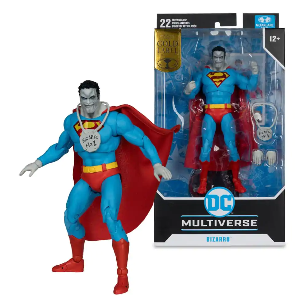 DC Classic DC Multiverse Figurka Akcji Bizzaro (DC Classics) (Gold Label) 18 cm zdjęcie produktu