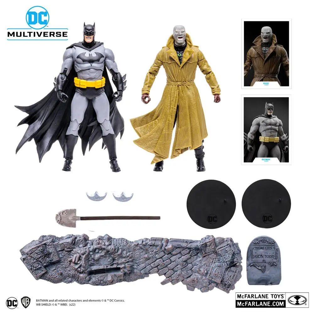 DC Action Figure Collector Multipack Batman vs. Hush 18 cm Figurka Akcji Kolekcjonerska Zestaw zdjęcie produktu