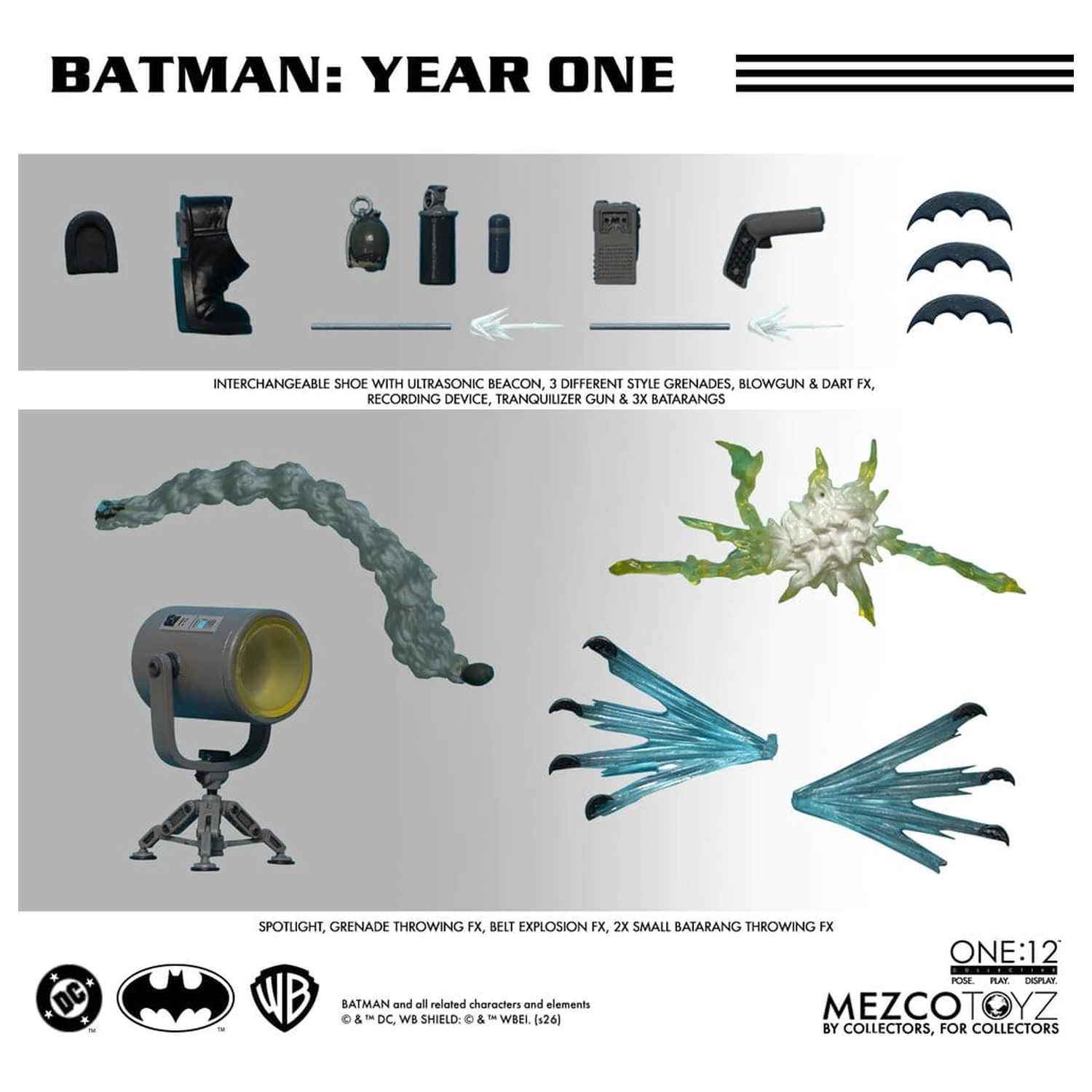 DC Comics Figurka Akcji 1/12 Batman: Year One 17 cm zdjęcie produktu