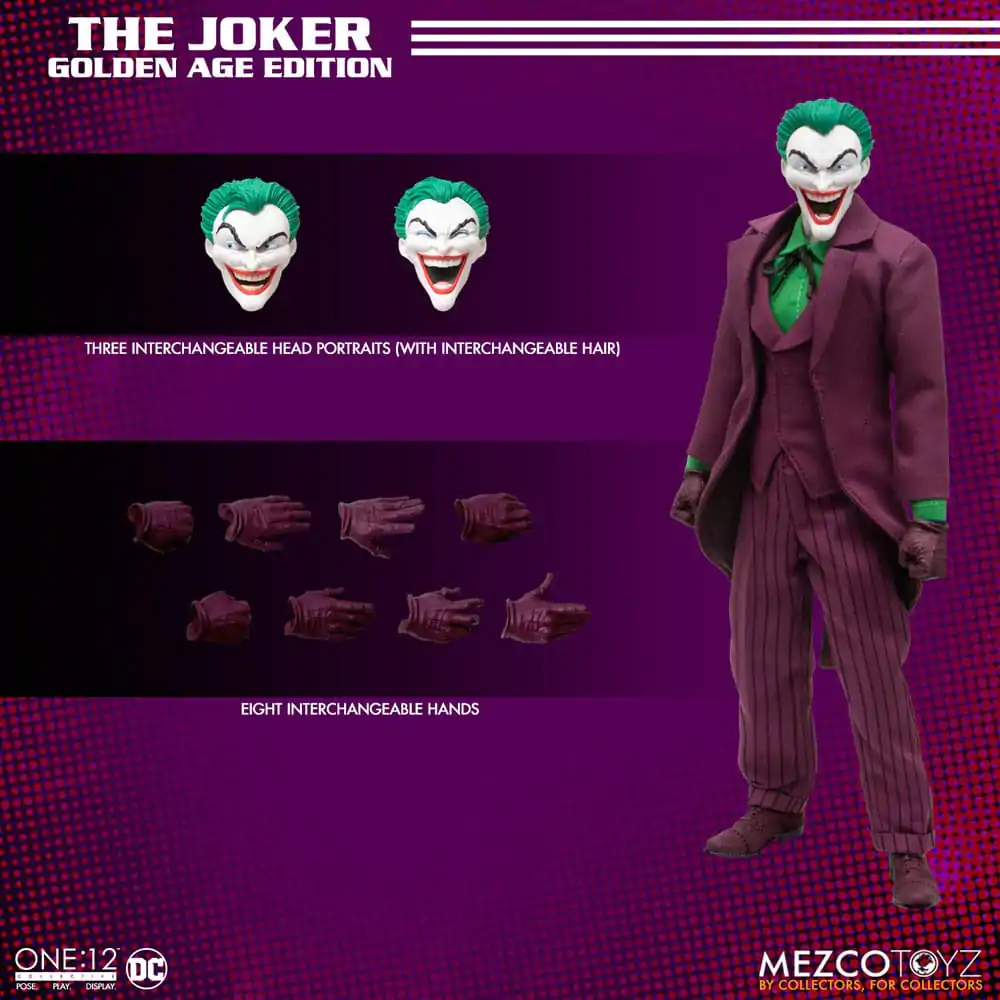 Figurka Akcji DC Comics 1/12 The Joker (Golden Age Edition) 16 cm zdjęcie produktu