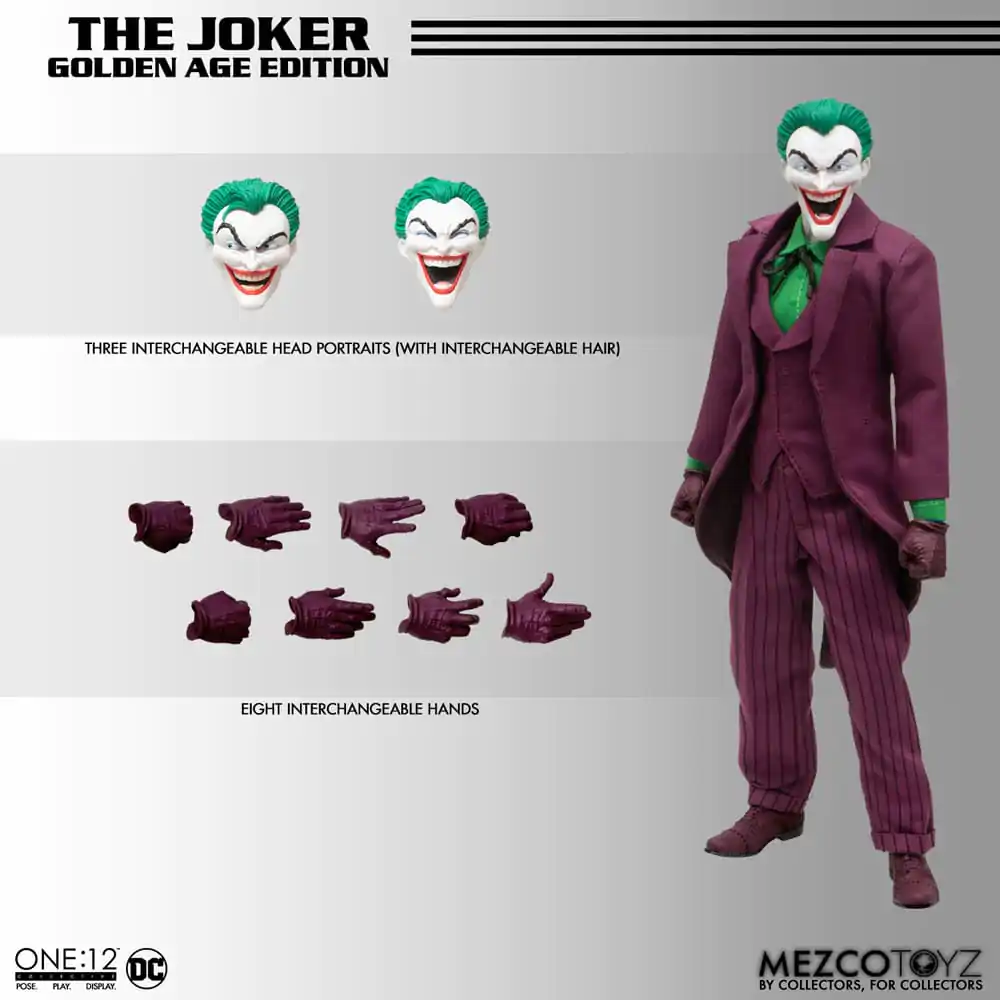 Figurka Akcji DC Comics 1/12 The Joker (Golden Age Edition) 16 cm zdjęcie produktu