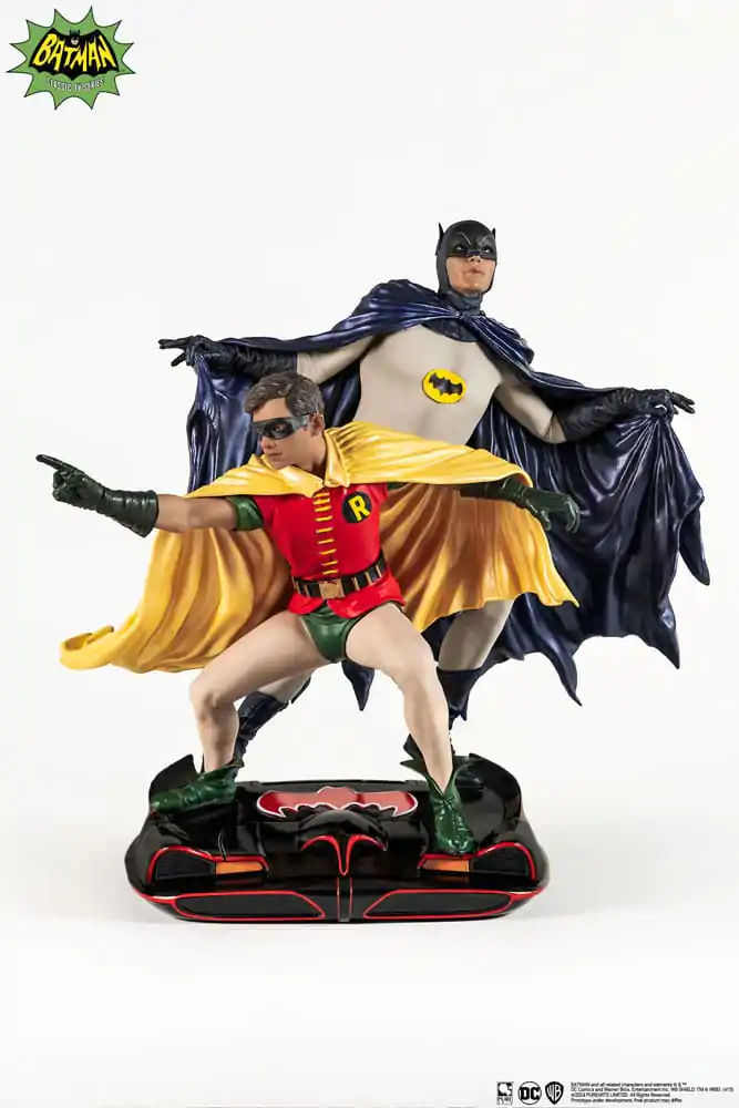 DC Comics PVC Diorama Statue 1/8 Batman i Robin 1966 23 cm zdjęcie produktu