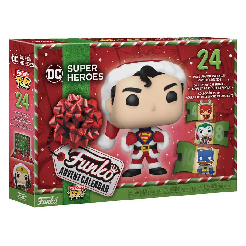 DC Comics Pocket POP! Kalendarz Adwentowy 2023 zdjęcie produktu