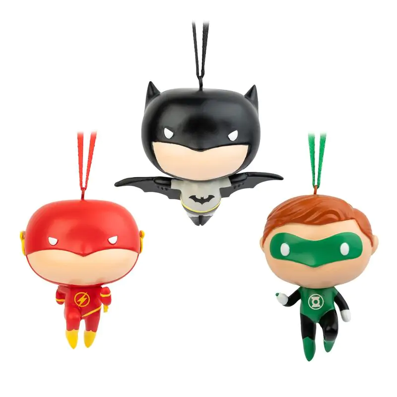 DC Comics Zestaw 3 bombek choinkowych zdjęcie produktu