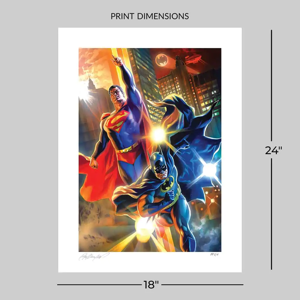 DC Comics Art Print Batman & Superman: World's Finest 61 x 46 cm - bez ramy zdjęcie produktu