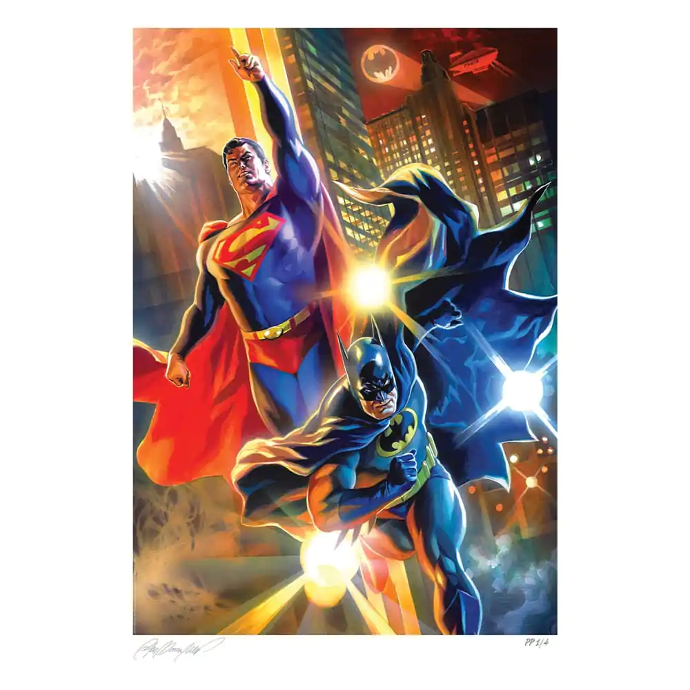 DC Comics Art Print Batman & Superman: World's Finest 61 x 46 cm - bez ramy zdjęcie produktu