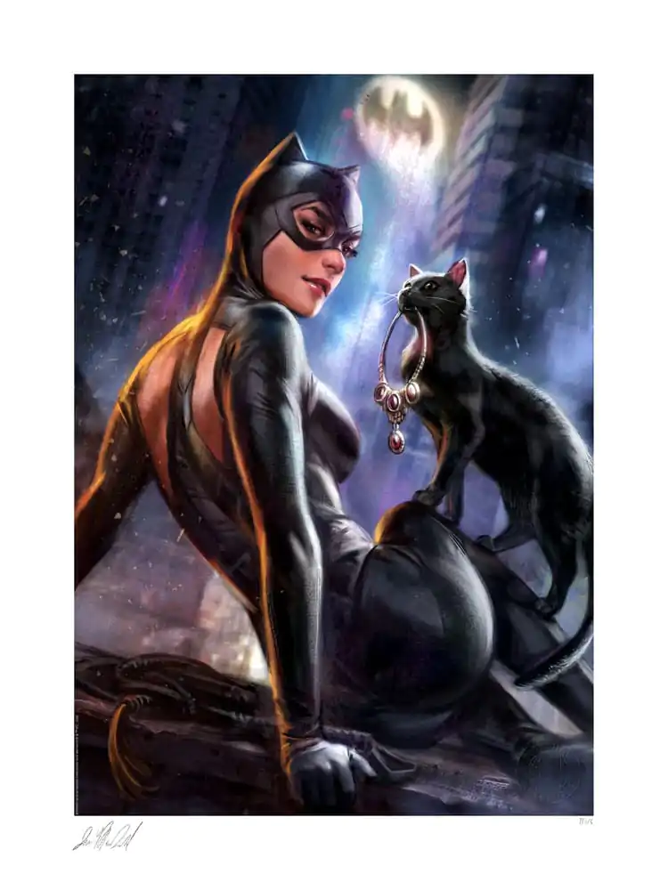 DC Comics Art Print Catwoman: Girl's Best Friend 41 x 61 cm - bez ramy zdjęcie produktu