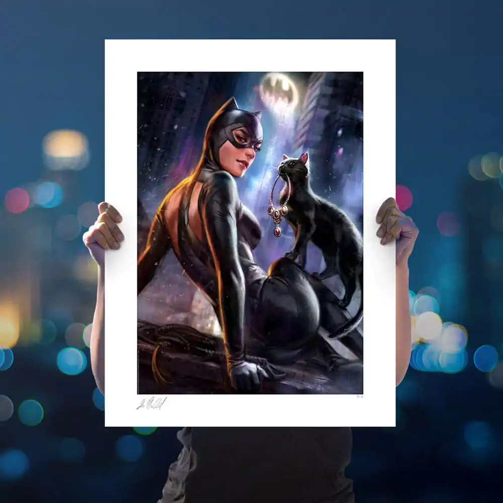 DC Comics Art Print Catwoman: Girl's Best Friend 41 x 61 cm - bez ramy zdjęcie produktu