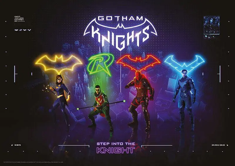 DC Comics Wydruk Artystyczny Gotham Knights Edycja Limitowana 42 x 30 cm zdjęcie produktu