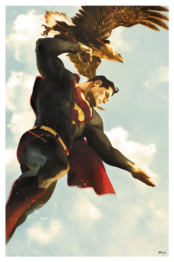 DC Comics Art Print Superman 61 x 41 cm - bez ramki zdjęcie produktu