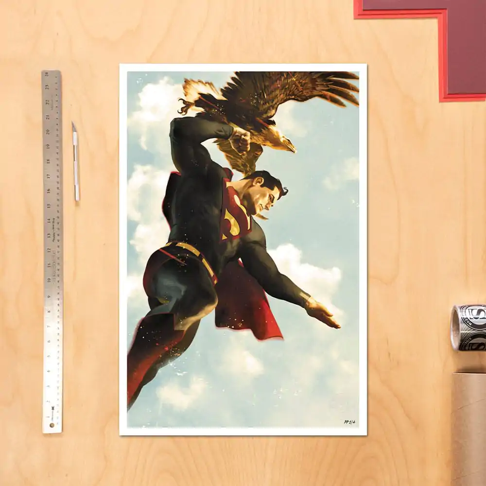 DC Comics Art Print Superman 61 x 41 cm - bez ramki zdjęcie produktu