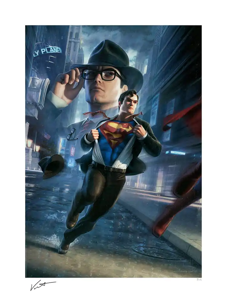 DC Comics Art Print Superman: Wezwanie do działania 46 x 61 cm - bez ramy zdjęcie produktu