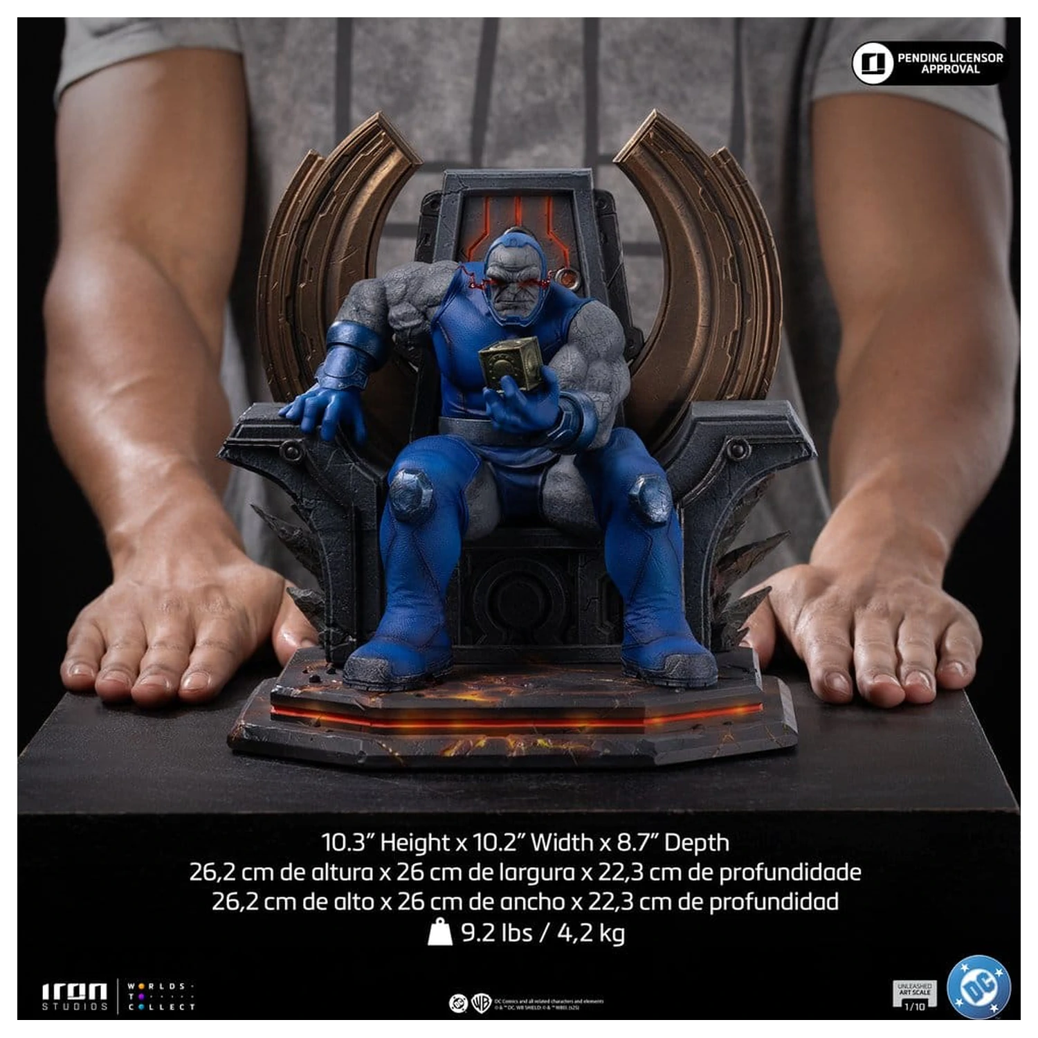 DC Comics Art Scale Statua 1/10 Darkseid Unleashed 26 cm zdjęcie produktu